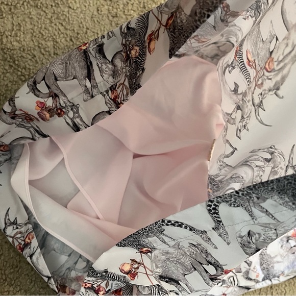 Ted Baker London Safari Animals Cocktail Dress - Picture 3 of 8